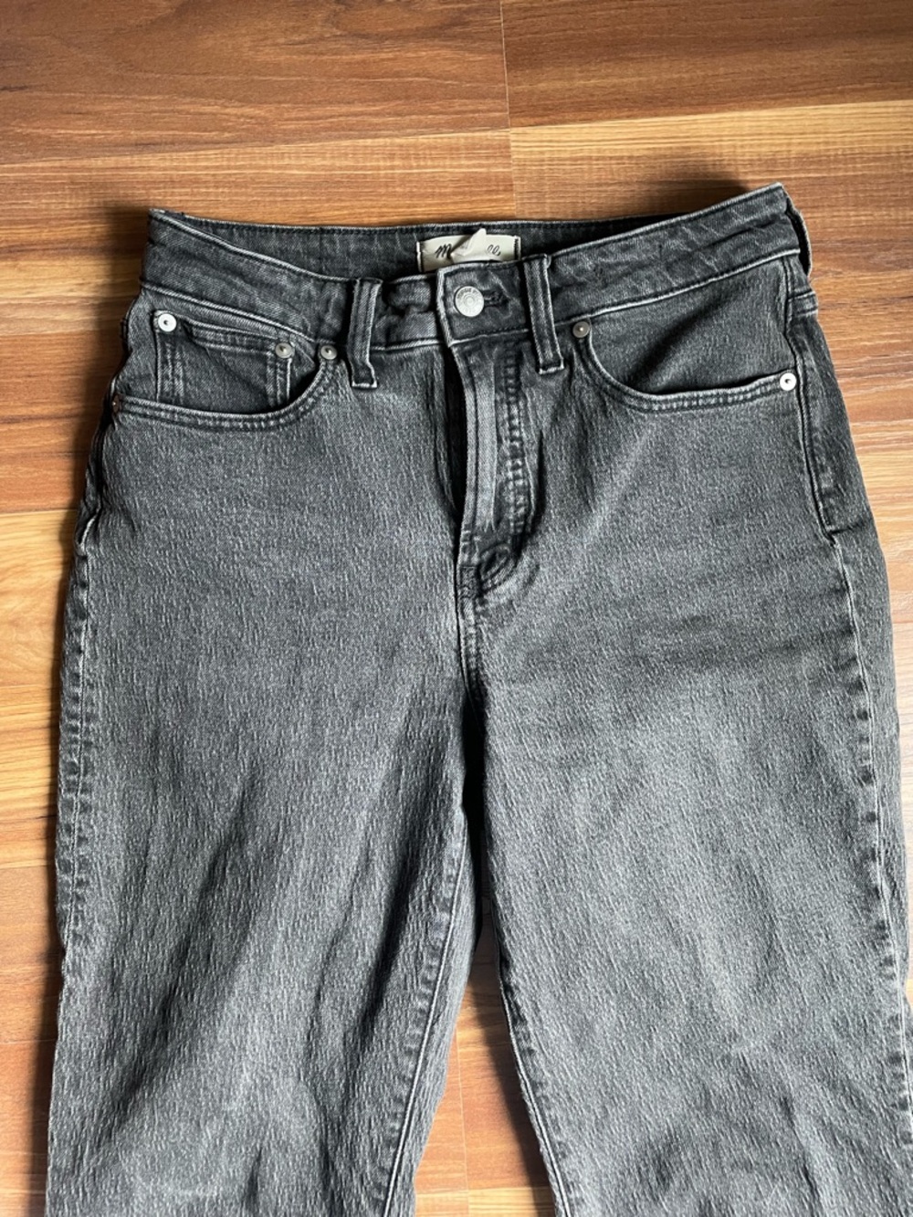Madewell The Curvy Perfect Vintage Straight Jean in Lunar Wash Size 28 Petite - Picture 6 of 11
